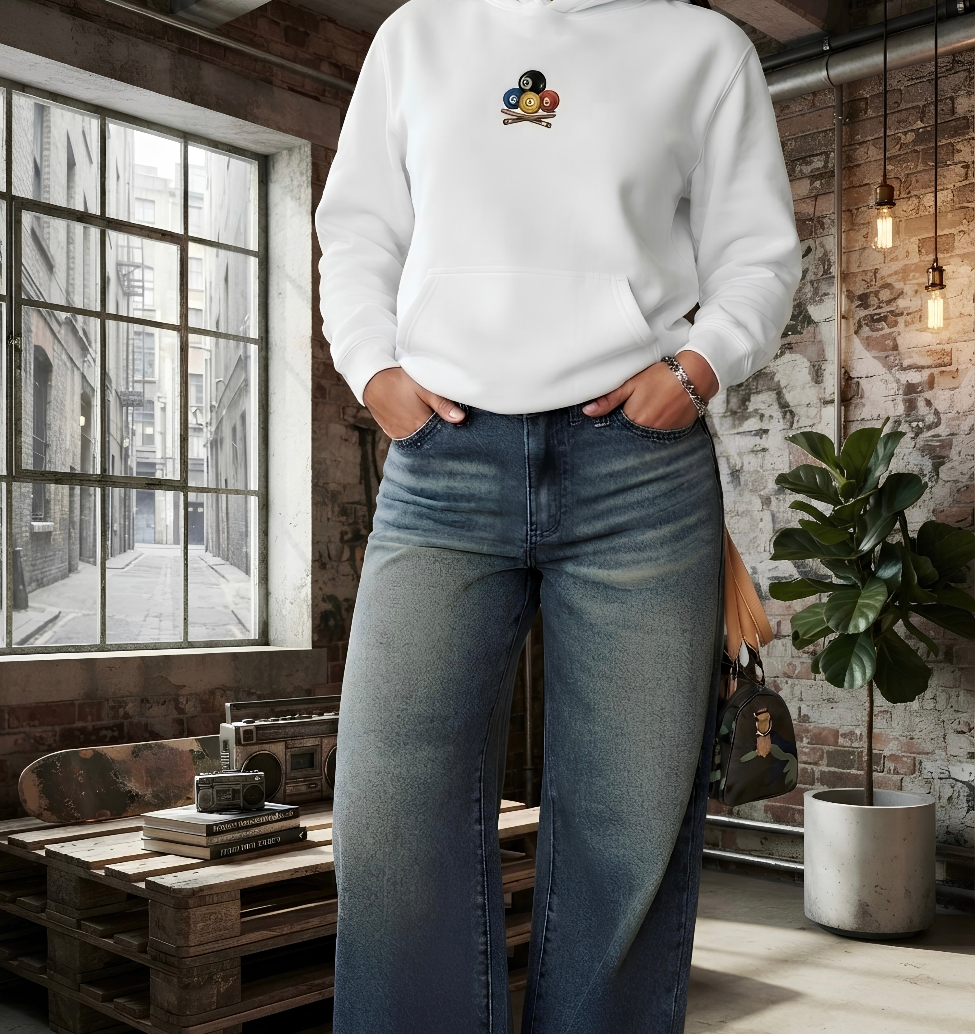 The Ultimate Streetwear Pairing: BC-Studio Hoodies Meets Oversized Denim