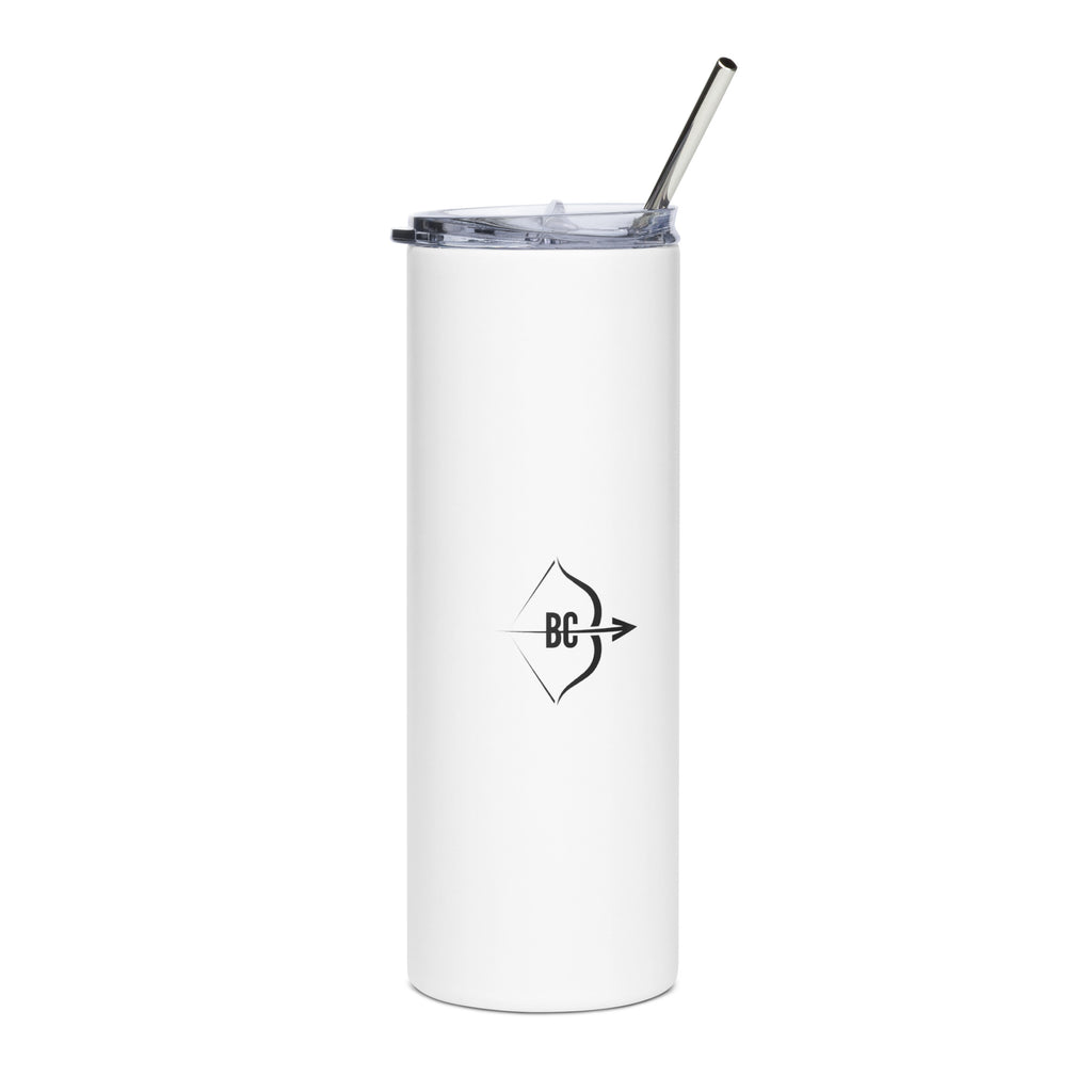 BC-stainless-steel-tumbler-white-front