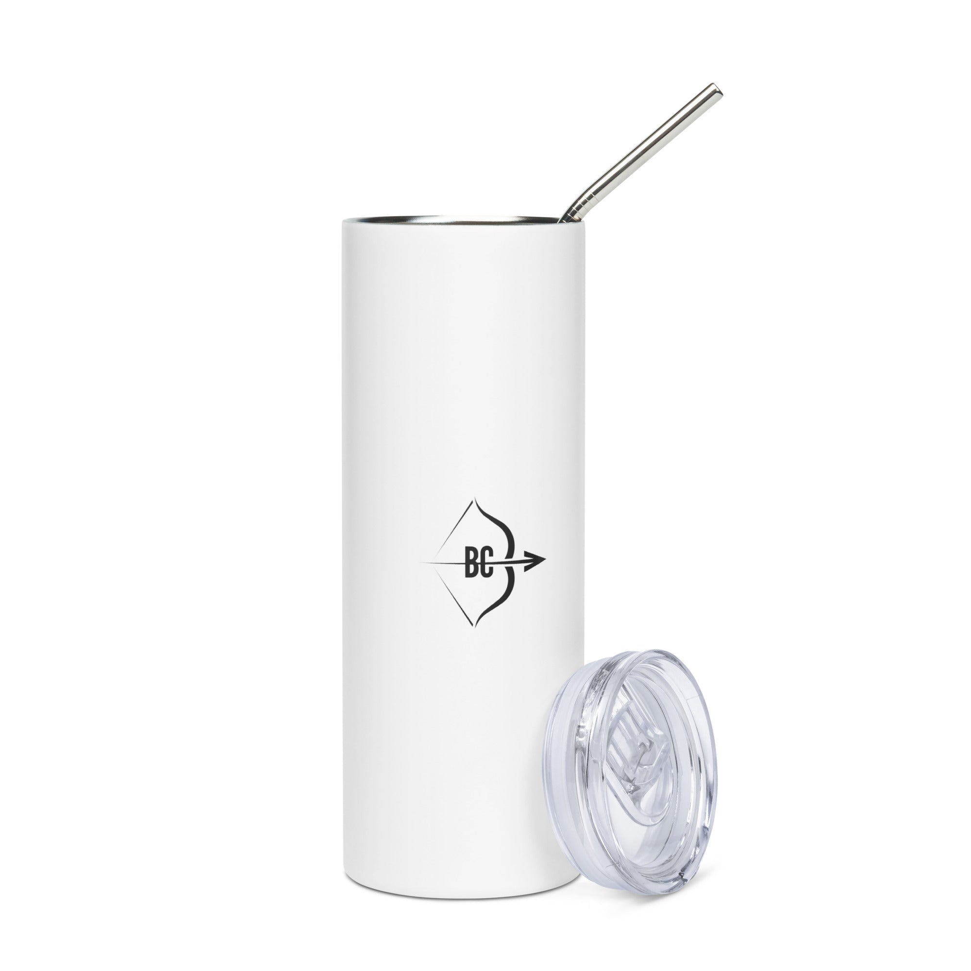 BC-stainless-steel-tumbler-white-front