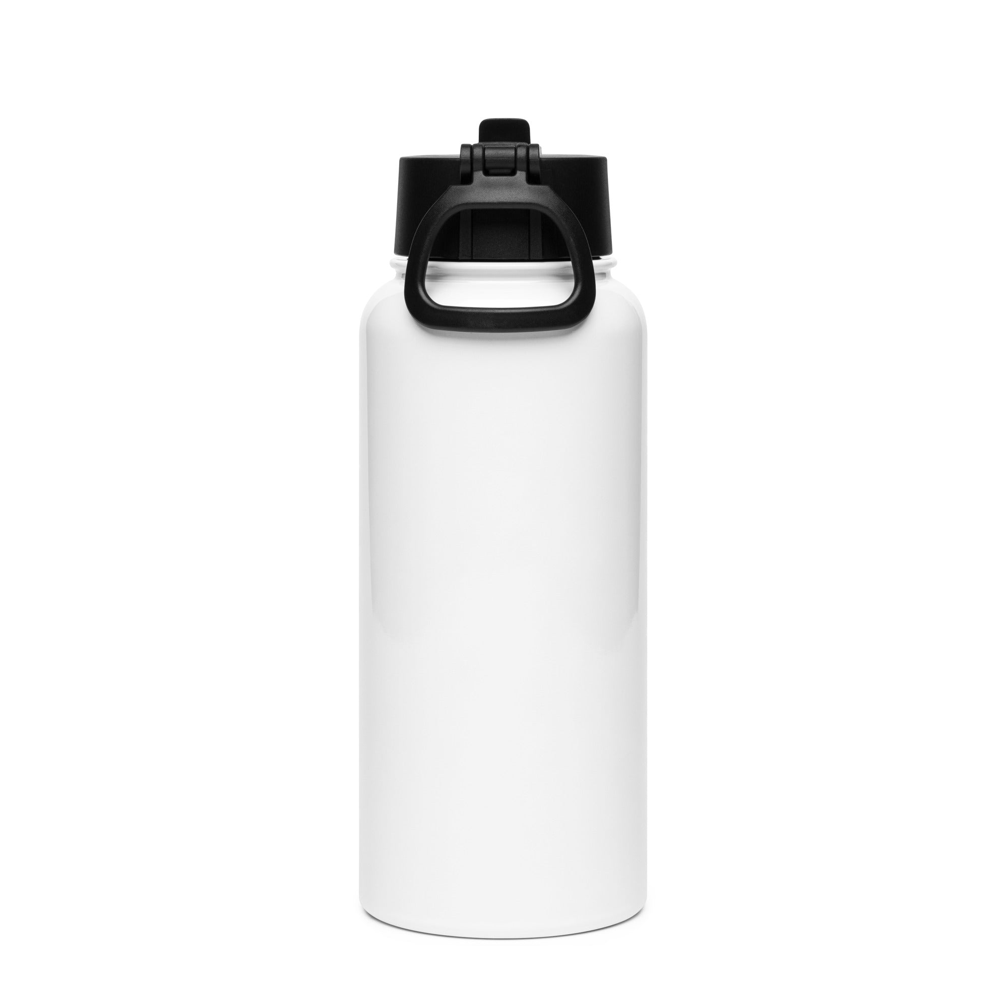 BC-stainless-steel-water-bottle-with-a-straw-lid-white-32-oz-back