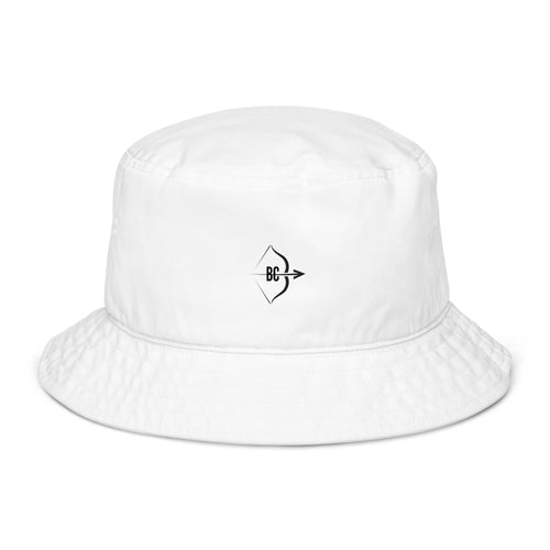 BC white bucket hat 