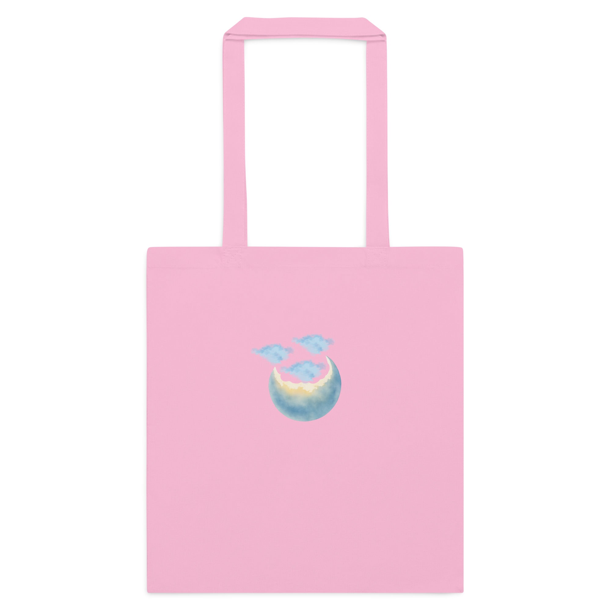 Classic_pink_cloudy_moon_tote_bag