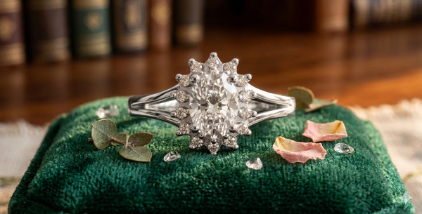 Rylos Engagement Ring