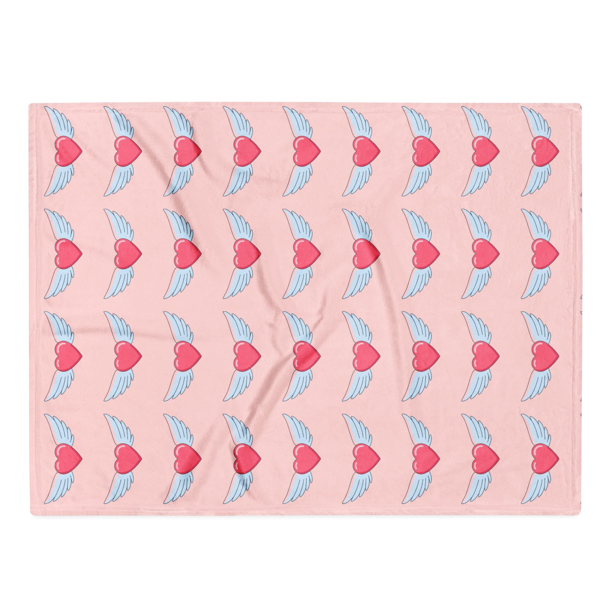 Wingy-heart-throw-blanket-30x40