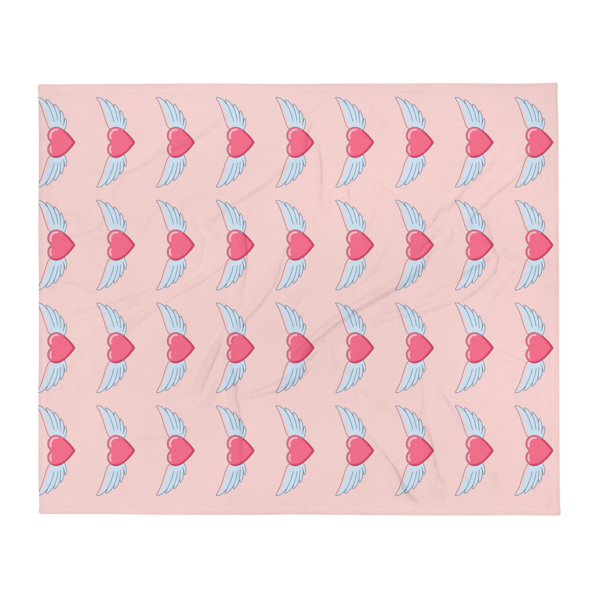 Wingy-heart-throw-blanket-50x60