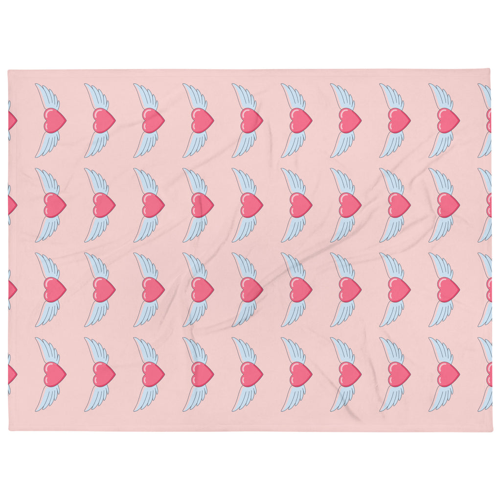 Wingy-heart-throw-blanket-60x80