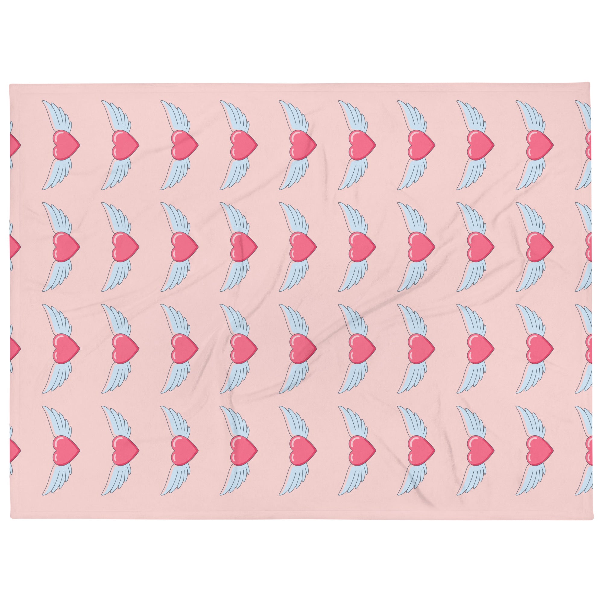 Wingy-heart-throw-blanket-60x80
