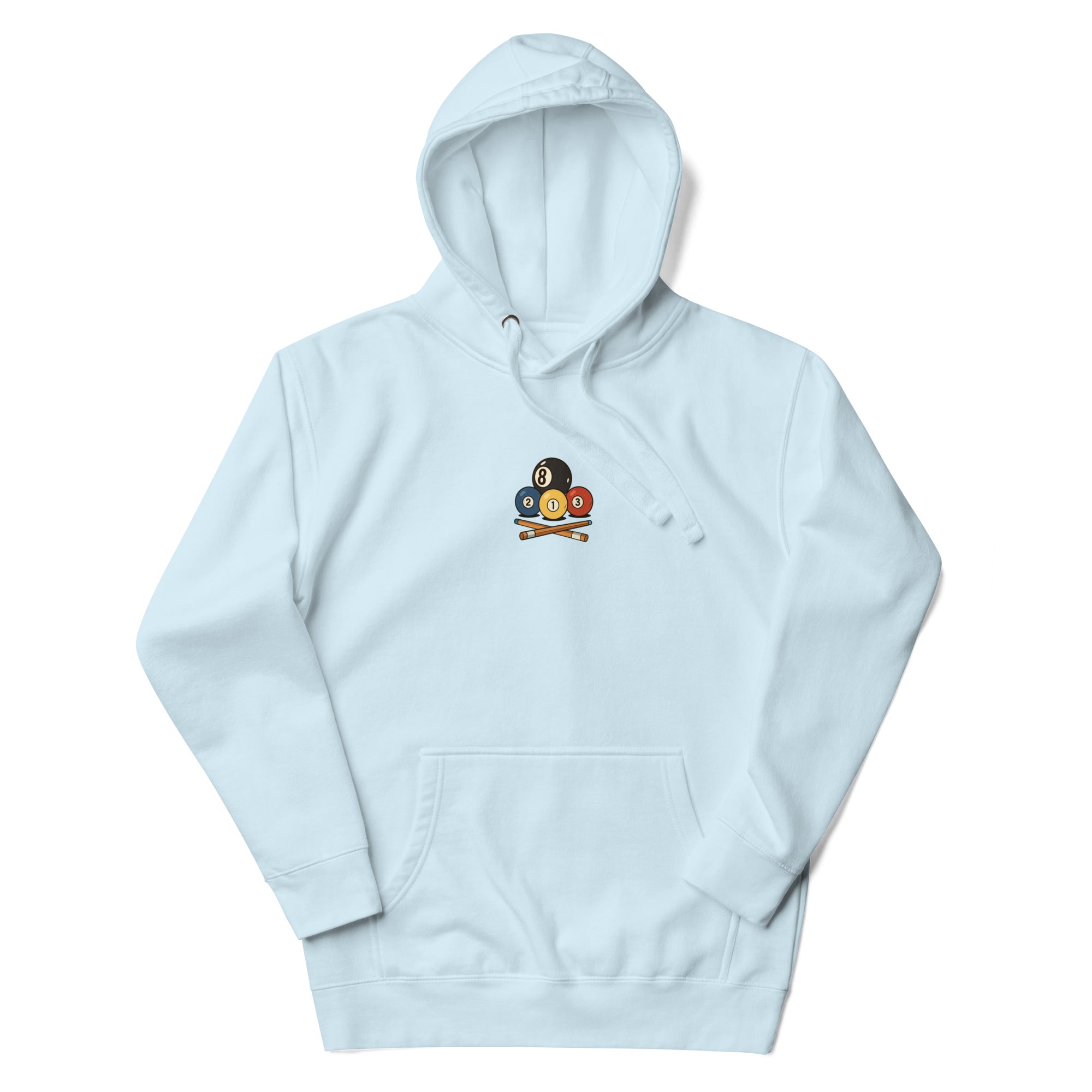 unisex-billard-game-premium-pullover-hoodie-light-blue-front