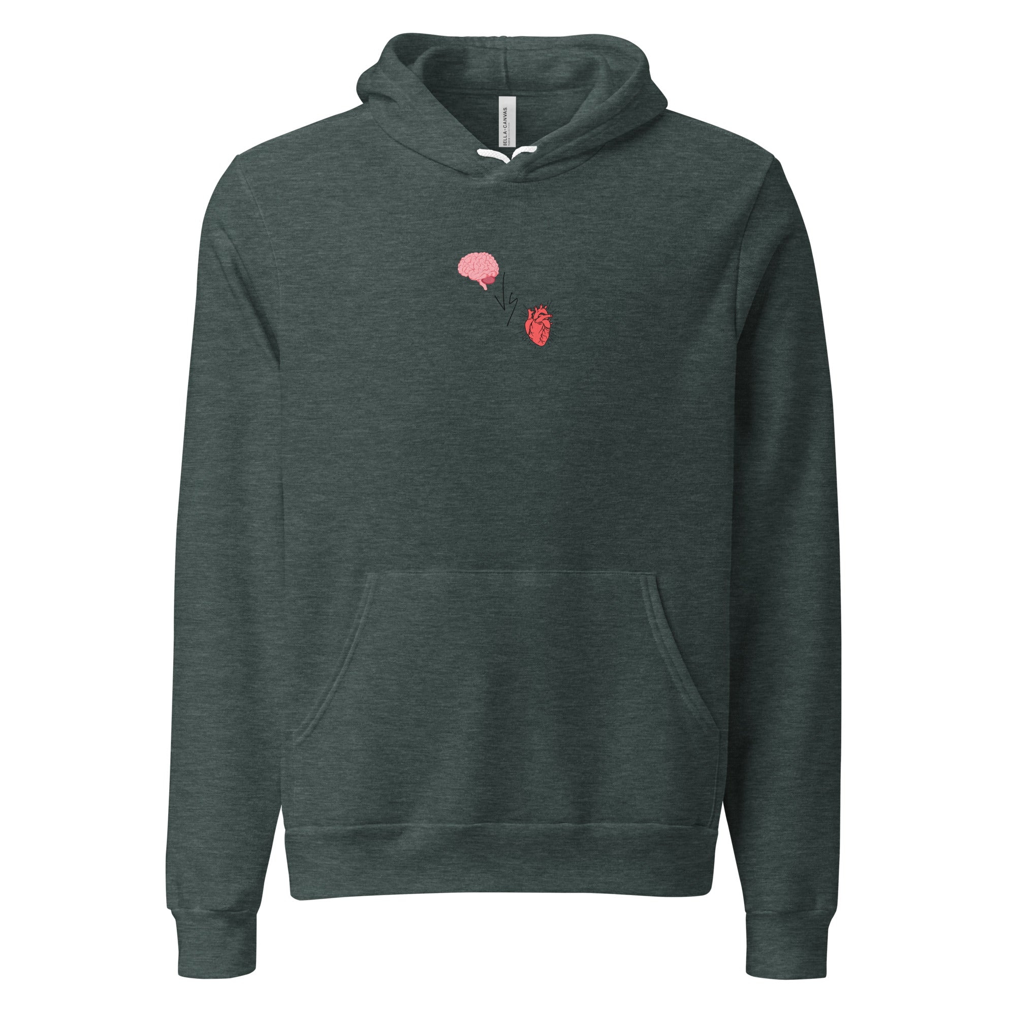 unisex-brain-vs-heart-pullover-hoodie-forest-heather-front