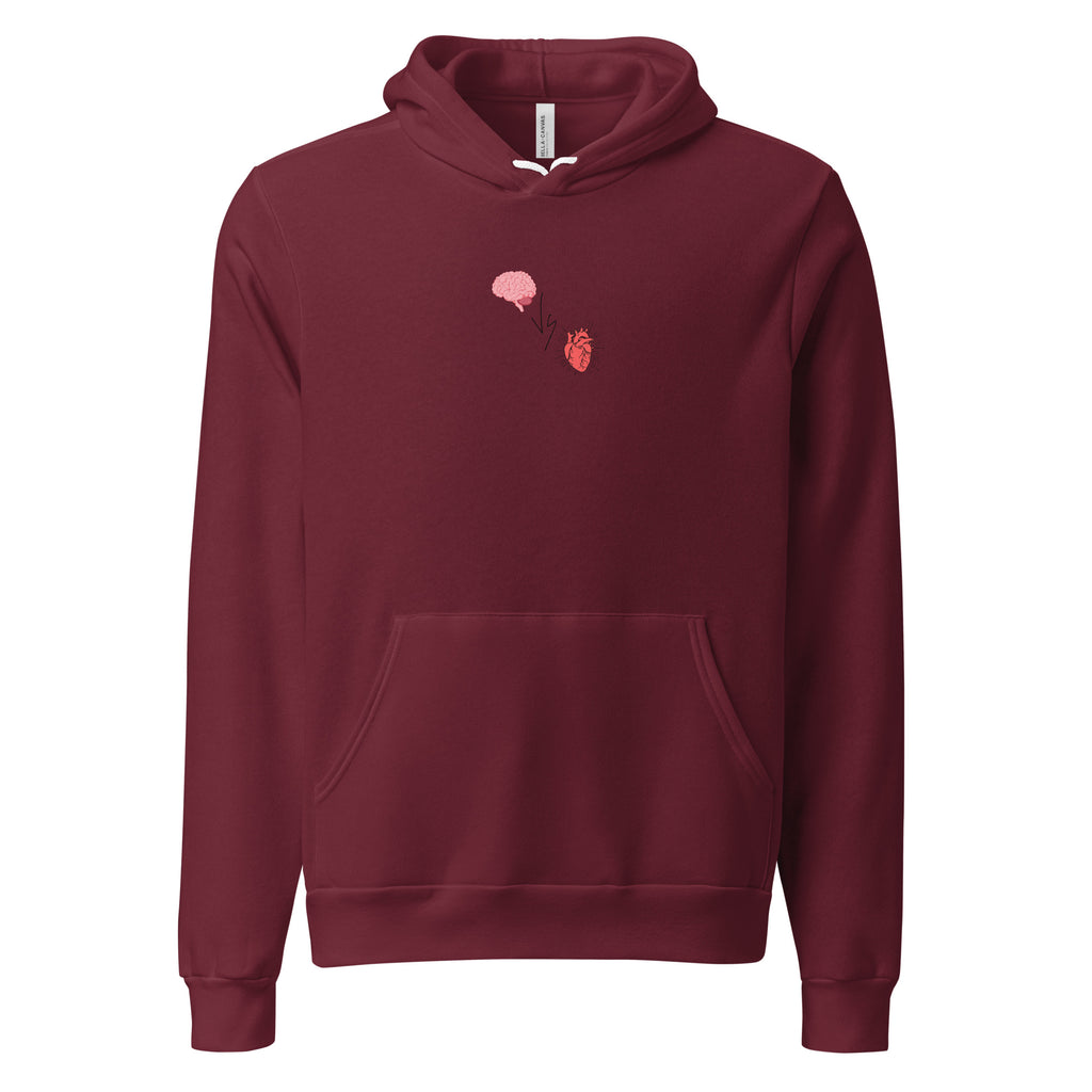 unisex-brain-vs-heart-pullover-hoodie-maroon-front