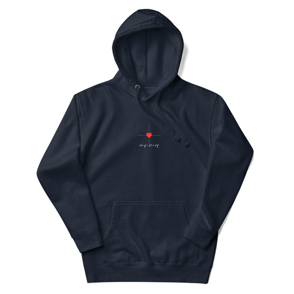 Heart equation hoodie