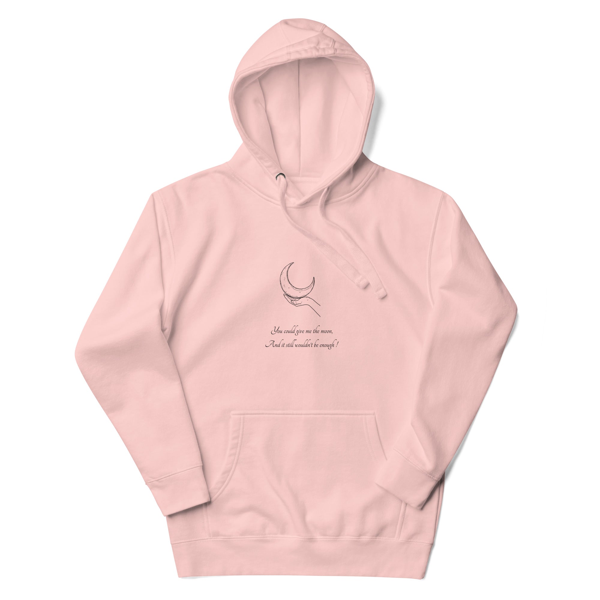unisex-moon-premium-pullover-hoodie-light-pink-front